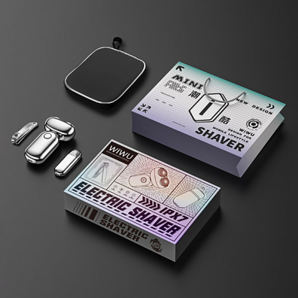 Портативная электробритва WIWU Wi-SH005 3-в-1 Gentleman Shaver Set