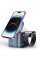 Беспроводное зарядное устройство WIWU Wi-W024 3in1, 15W