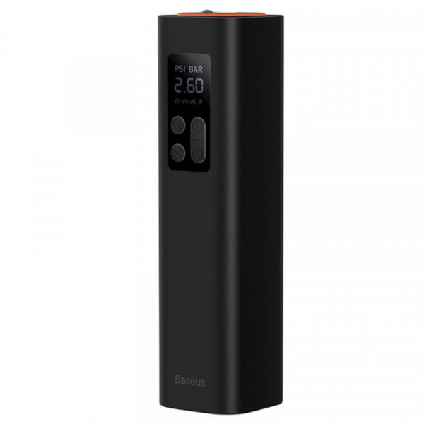 Автомобільний компресор Baseus Super Mini Inflator Pump 12V з ліхтариком та автостопом