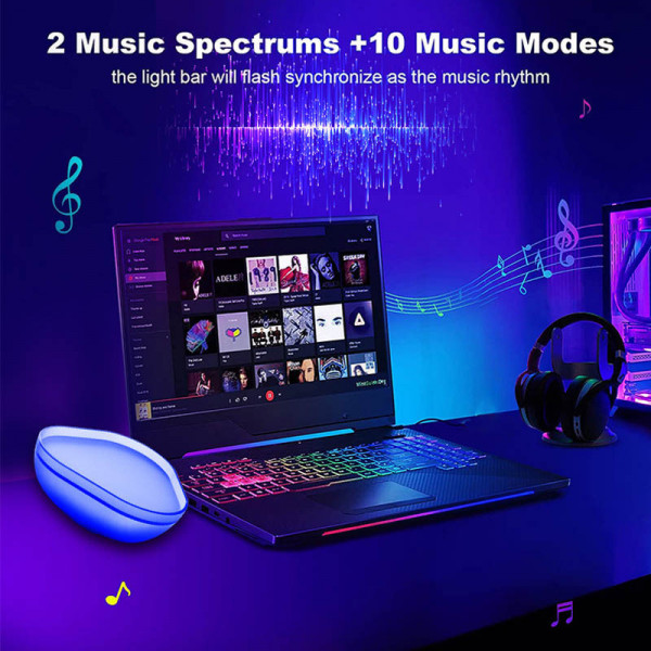 Розумний настільний LED-світильник Epik SAL-009B з Bluetooth та App-керуванням