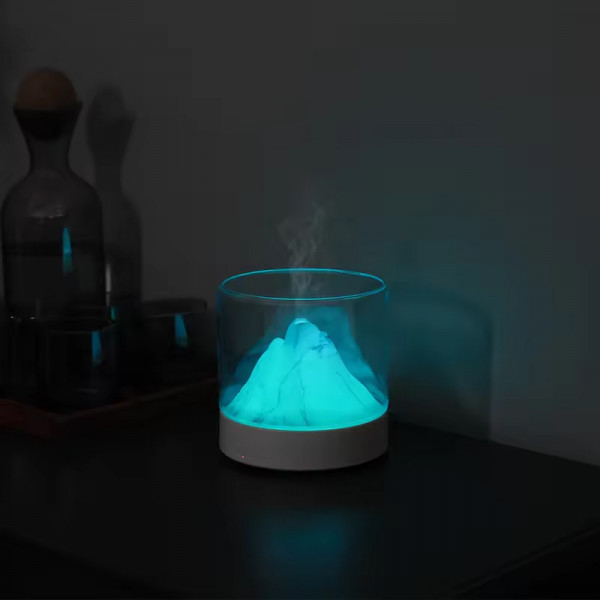 Увлажнитель воздуха с аромадиффузором Epik D5 Mountain Gradient Colour 300мл с LED-подсветкой