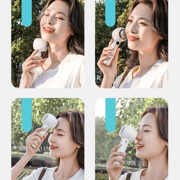 Портативный вентилятор Epik YL007 с дисплеем и подставкой для телефона, 2000mAh