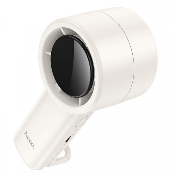 Портативний ручний вентилятор Hoco HX63 Fashion High-Speed з LED-дисплеєм та 5 швидкостями, 2000 mAh