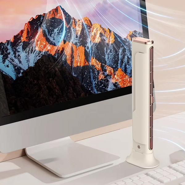 Настільний вентилятор F3 Tower Fan з 3 швидкостями та акумулятором 1200 мАг