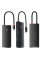 USB hub Baseus Lite Series 6in1 на 3 USB порти, з HDMI-виходом та картридером TF/SD