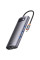 USB hub Baseus Metal Gleam 7in1 на 4 USB порти, з HDMI-виходом та картридером TF/SD