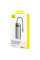 USB hub Baseus Metal Gleam 7in1 на 4 USB порти, з HDMI-виходом та картридером TF/SD
