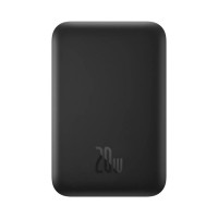 Зовнішній акумулятор Baseus Magnetic Mini Air Wireless Fast Charge Power Bank 6000mAh 20W Cluster Black