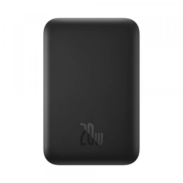 Зовнішній акумулятор Baseus Magnetic Mini Air Wireless Fast Charge Power Bank 6000mAh 20W Cluster Black