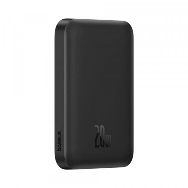 Зовнішній акумулятор Baseus Magnetic Mini Air Wireless Fast Charge Power Bank 6000mAh 20W Cluster Black