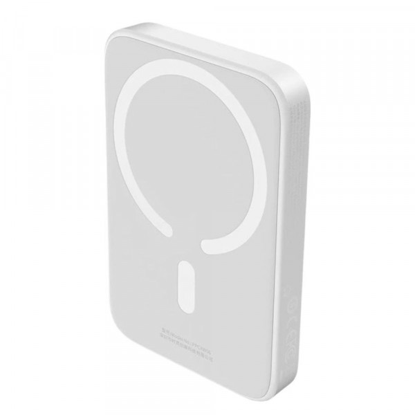 Зовнішній акумулятор Baseus Magnetic Mini Air Wireless Fast Charge Power Bank 6000mAh 20W Stellar White