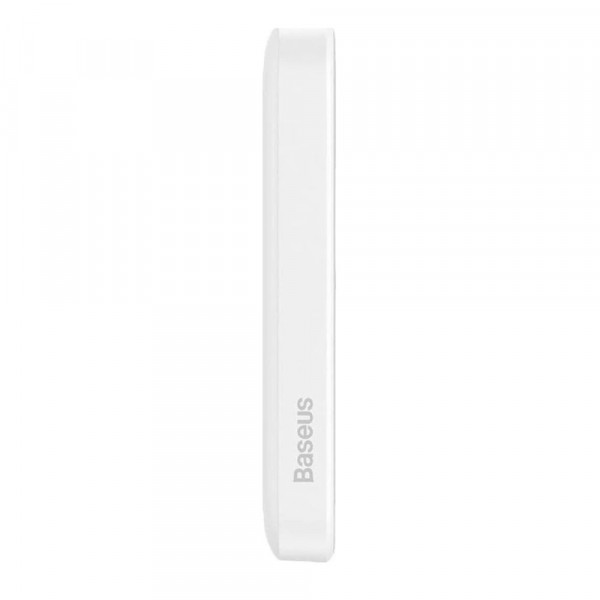 Зовнішній акумулятор Baseus Magnetic Mini Air Wireless Fast Charge Power Bank 6000mAh 20W Stellar White