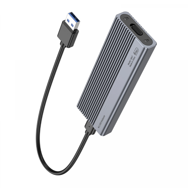 Зовнішня кишеня HOCO HB47 M.2 SSD з підключенням USB 3.1