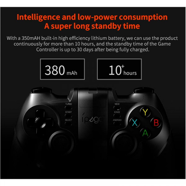 Бездротовий геймпад iPega PG-9076 2.4G, BT 5.0 для Android, iOS, ПК, PS, TV