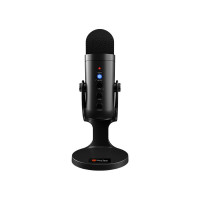Игровой конденсаторный микрофон MeeTion MT-MC20 с подсветкой RGB, Type-C, AUX