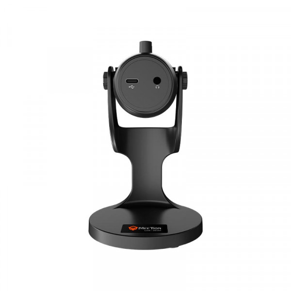Игровой конденсаторный микрофон MeeTion MT-MC20 с подсветкой RGB и подключением Type-C, AUX