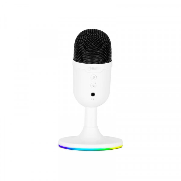 Игровой микрофон MARVO MIC-06 с RGB-подсветкой и поддержкой USB и AUX