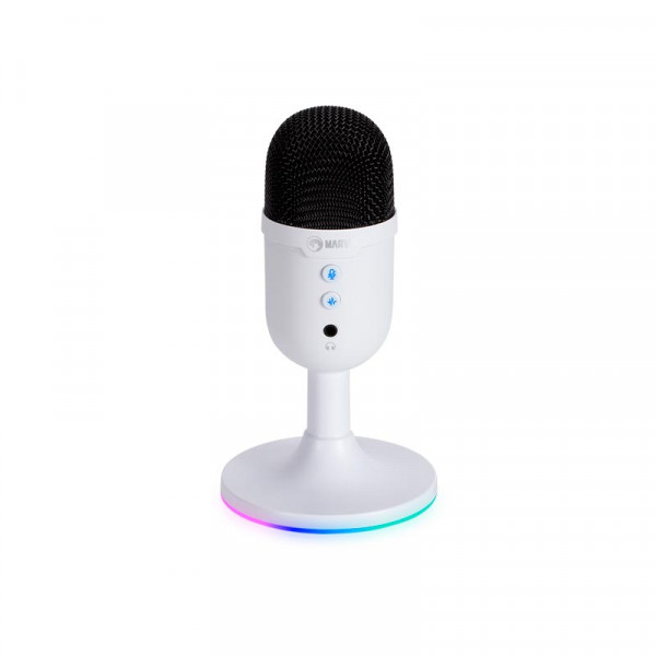 Игровой микрофон MARVO MIC-06 с RGB-подсветкой и поддержкой USB и AUX