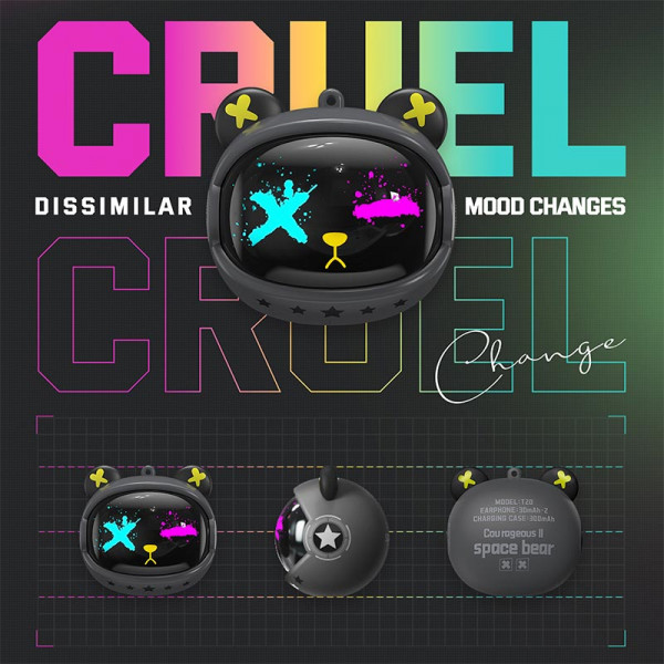 Игровые TWS наушники ONIKUMA T20 с низкой задержкой 45мс и Bluetooth 5.3