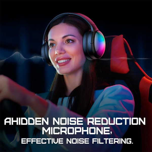 Ігрові Bluetooth навушники ONIKUMA B3 з мікрофоном ANC та RGB підсвіткою