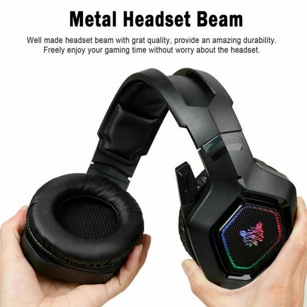Ігрові навушники ONIKUMA K10 з мікрофоном і LED підсвіткою