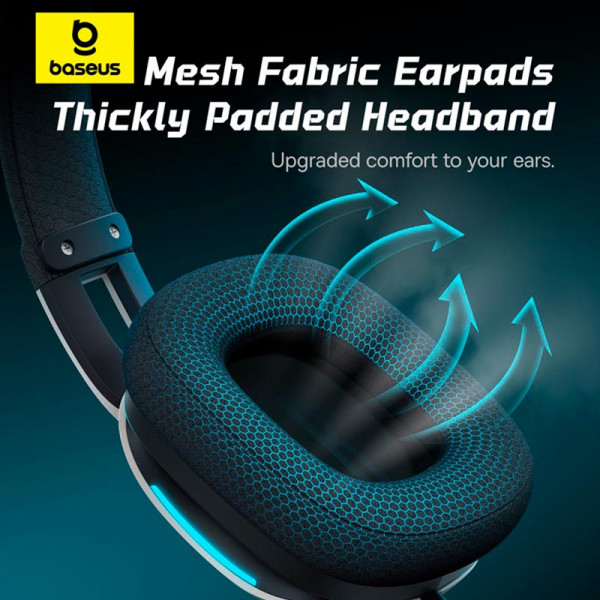 Ігрові навушники Baseus GoPlay 1 Max з об’ємним звуком 7.1 та мікрофоном