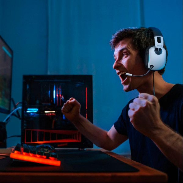 Ігрові навушники Baseus GoPlay 1 Max з об’ємним звуком 7.1 та мікрофоном