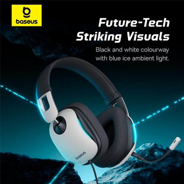 Ігрові навушники Baseus GoPlay 1 Max з об’ємним звуком 7.1 та мікрофоном