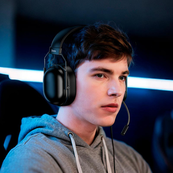 Ігрові навушники HOCO W113 Dynamic з об'ємним звуком 7.1 та HD мікрофоном