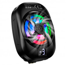 Кулер для охлаждения телефона HOCO GM76 с LED-подсветкой и 3 скоростями