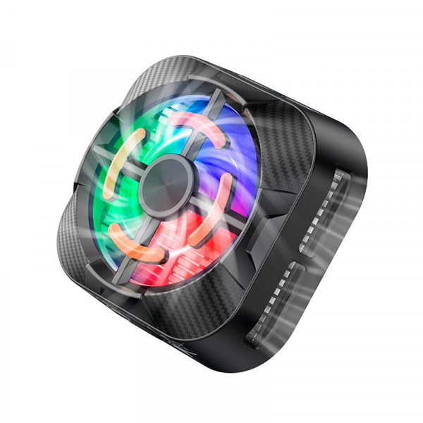 Кулер для охлаждения телефона BOROFONE BG15 с магнитной крепью и LED подсветкой