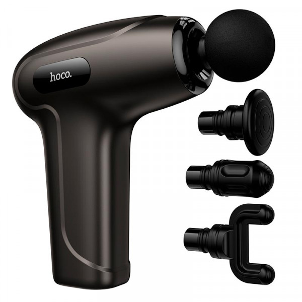 Перкусійний масажер для м’язів HOCO HP51 безшумний із 6 рівнями інтенсивності