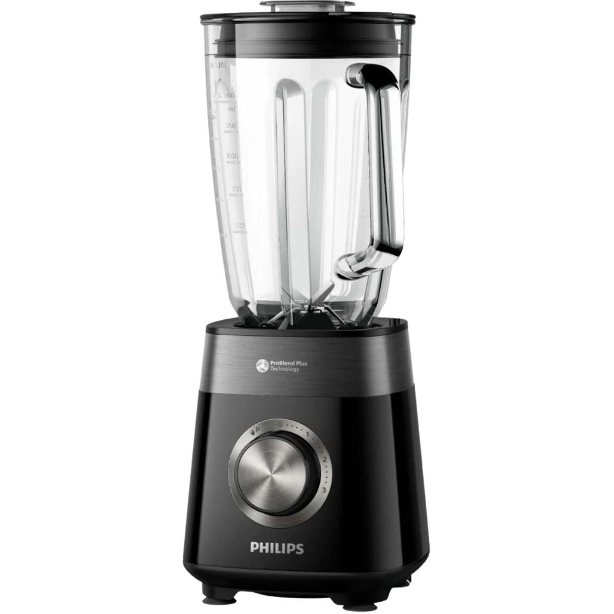 Блендер стаціонарний Philips HR3030/00 зі скляною чашею 1.5 л та режимом Pulse