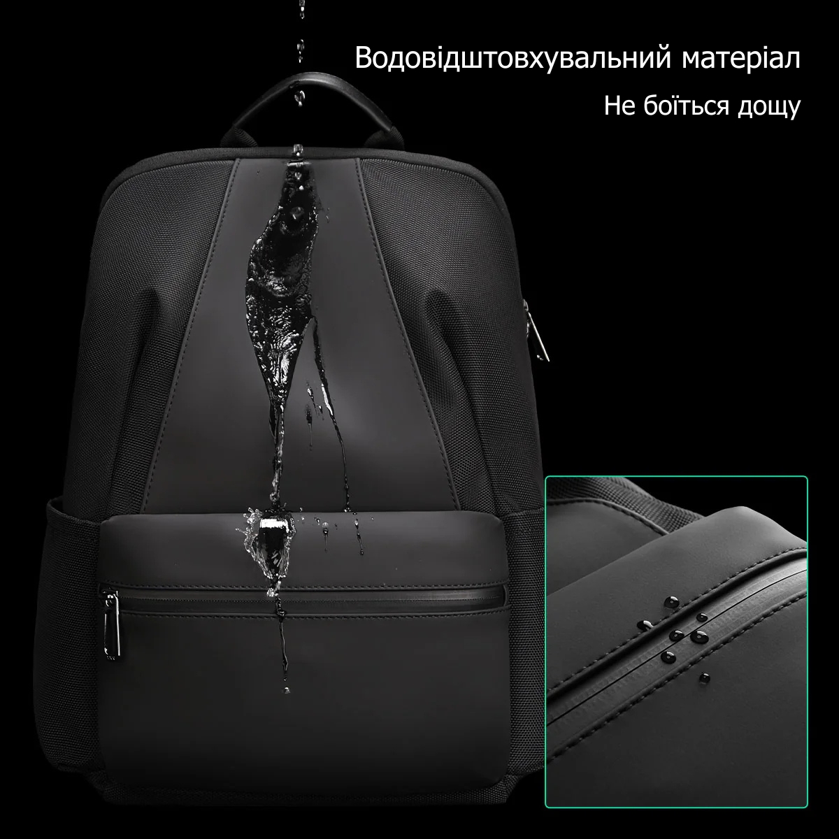 Рюкзак для ноутбука 14” Mark Ryden MR9809D вологозахищений з USB-портом