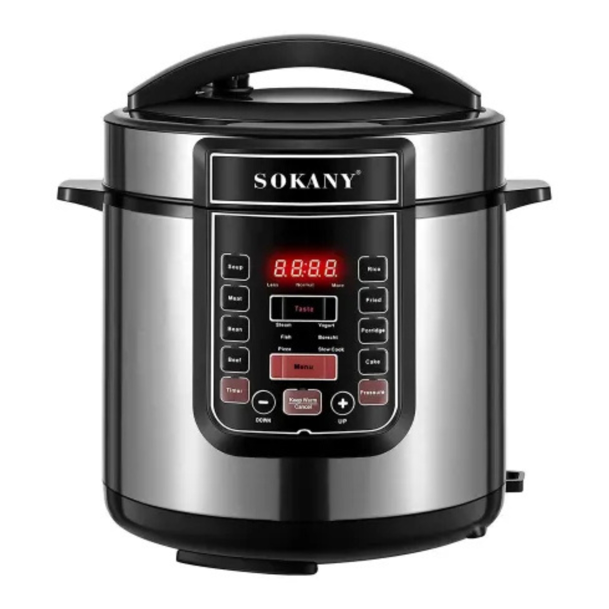 Мультиварка SOKANY SK-07053 на 7 л із дисплеєм та антипригарним покриттям