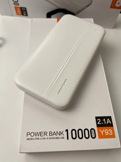 Paverbank Wuw Y93 10000Mah 2X Usb Micro Type C Id2493