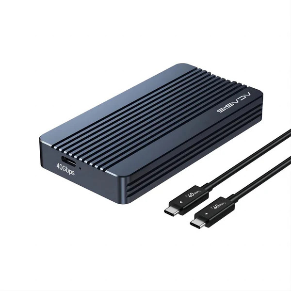Zovnishnij Korpus Acasis Tbu405Air для M 2 Nvme Ssd Thunderbolt Usb4 Do 40 Gbit S Id2714