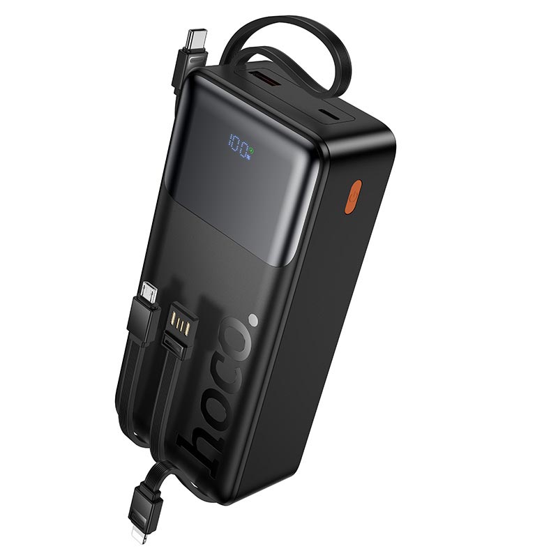 Zovnishnij Акумулятор Umb Hoco J156B Founder 30000Mah 22 5W Iz Vbudovanymy Kabelyamy Ta Shvydkoyu Zaryadkoyu Id2802 Hoco - купити в Україні