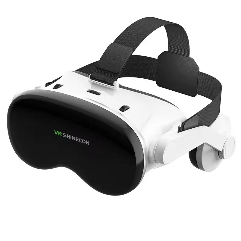 3D Okulyary Virtualnoyi Realnosti Shinecon G18E для Smartfoniv Z Vbudovanymy Navushnykamy Id2837