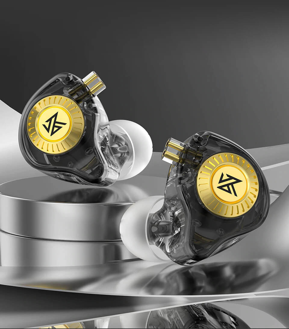 Вакуумные наушники KZ EDX Ultra Hi-Fi с двойным магнитным драйвером и мощным басом