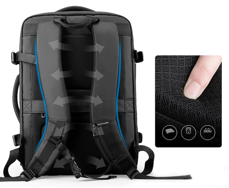 Дорожній рюкзак Mark Ryden Delta MR9711 для ручної поклажі з відділенням для ноутбука 17,3 і планшета