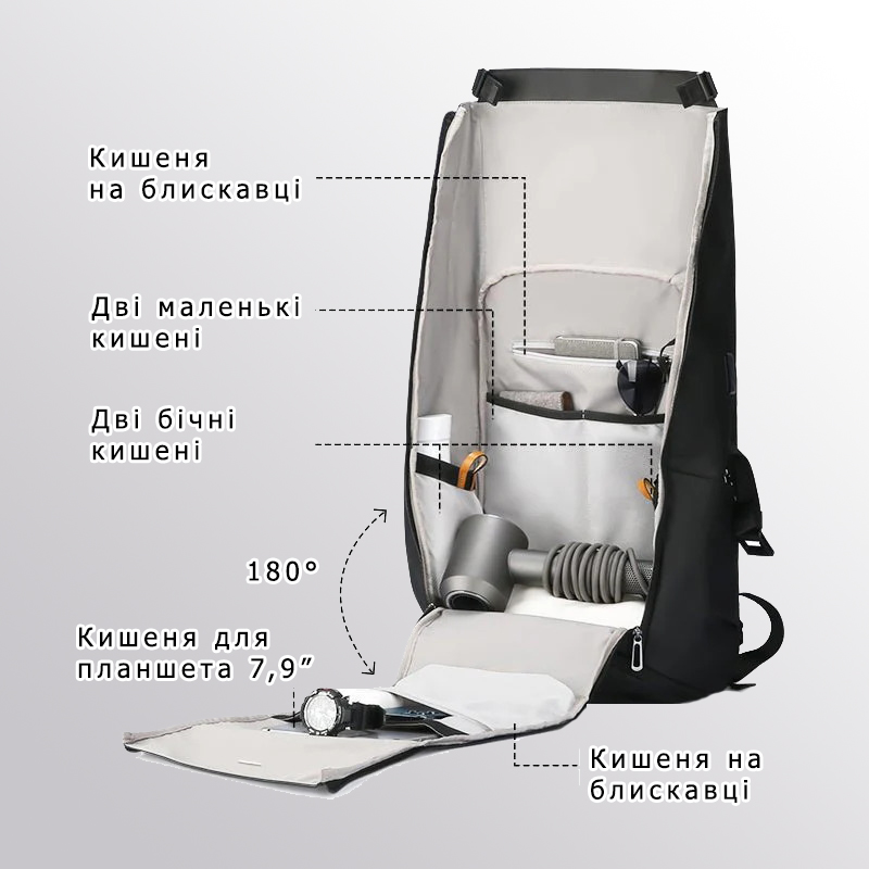 Городской рюкзак Mark Ryden MR2966 для ноутбука 15,6 дюймов с расширением