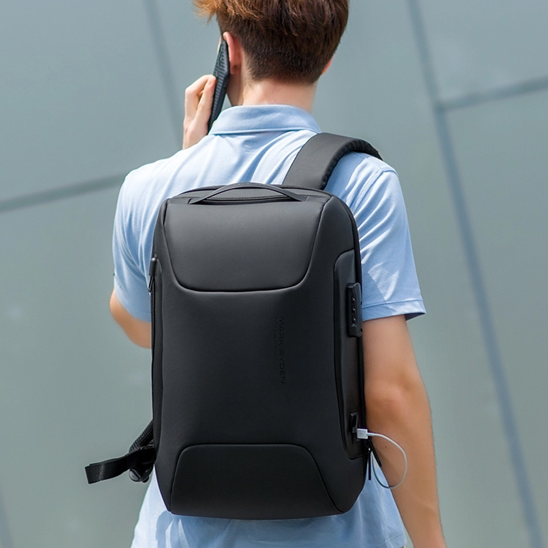 Рюкзак Mark Ryden MR9116 для ноутбука 15.6 дюймов с кодовым замком и USB-портом