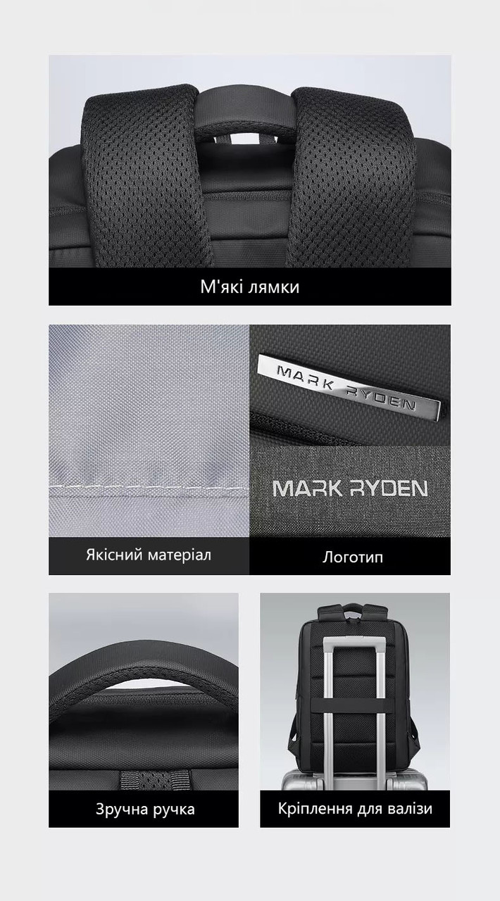 Міський рюкзак Mark Ryden MR2900 для ноутбука 15.6