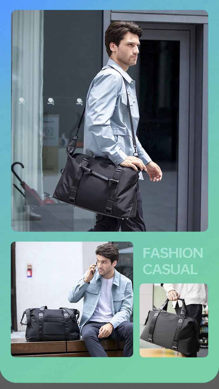 Дорожня спортивна сумка Mark Ryden MR8066 з відділенням для вологих речей