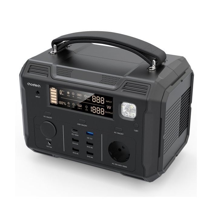 Zaryadna Stanciya Choetech Bs004 Eu Bk 500W Bs004 Eu Bk Id2452 Choetech - купити в Україні