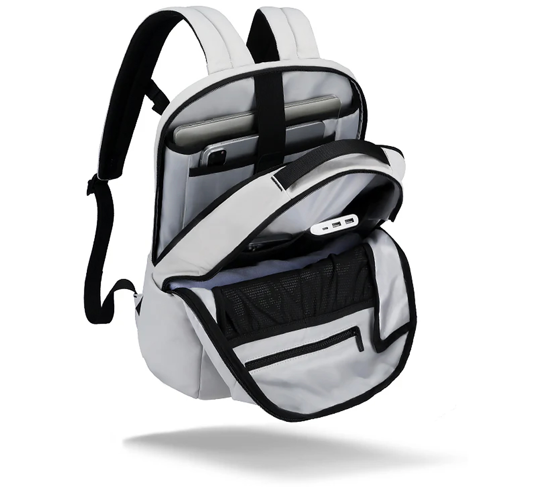 Дорожній рюкзак для ноутбука 15.6 дюйма Mark Ryden MR1106 White водостійкий-4