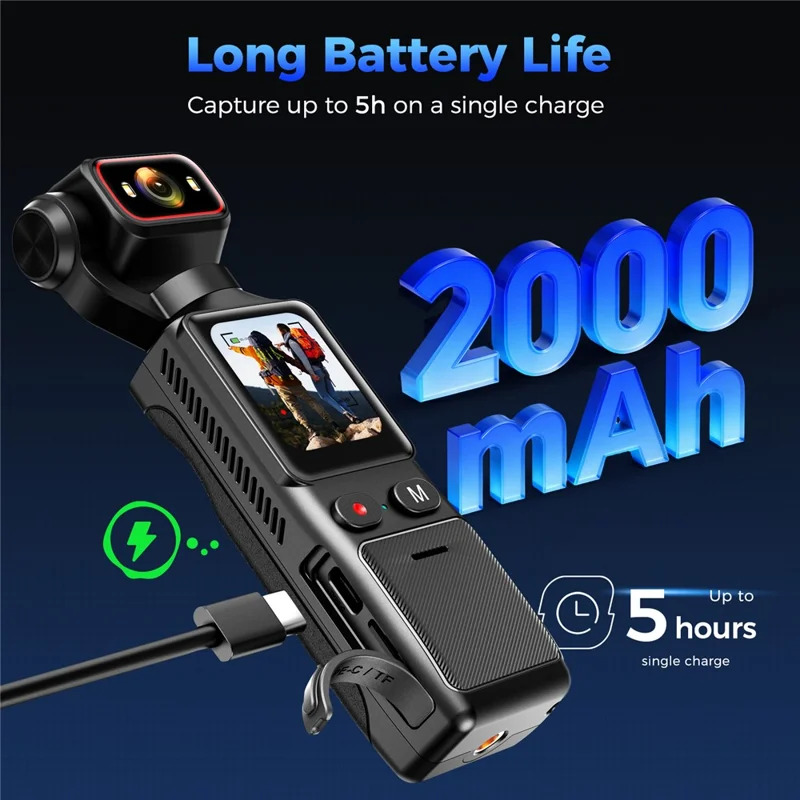 Екшн-камера L19 4K Ultra HD з Wi-Fi та стабілізацією