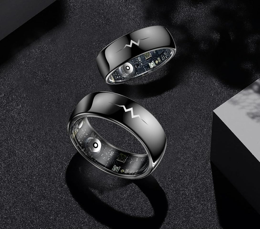 Смарт-кольцо Q520 с зарядным футляром, размер 10