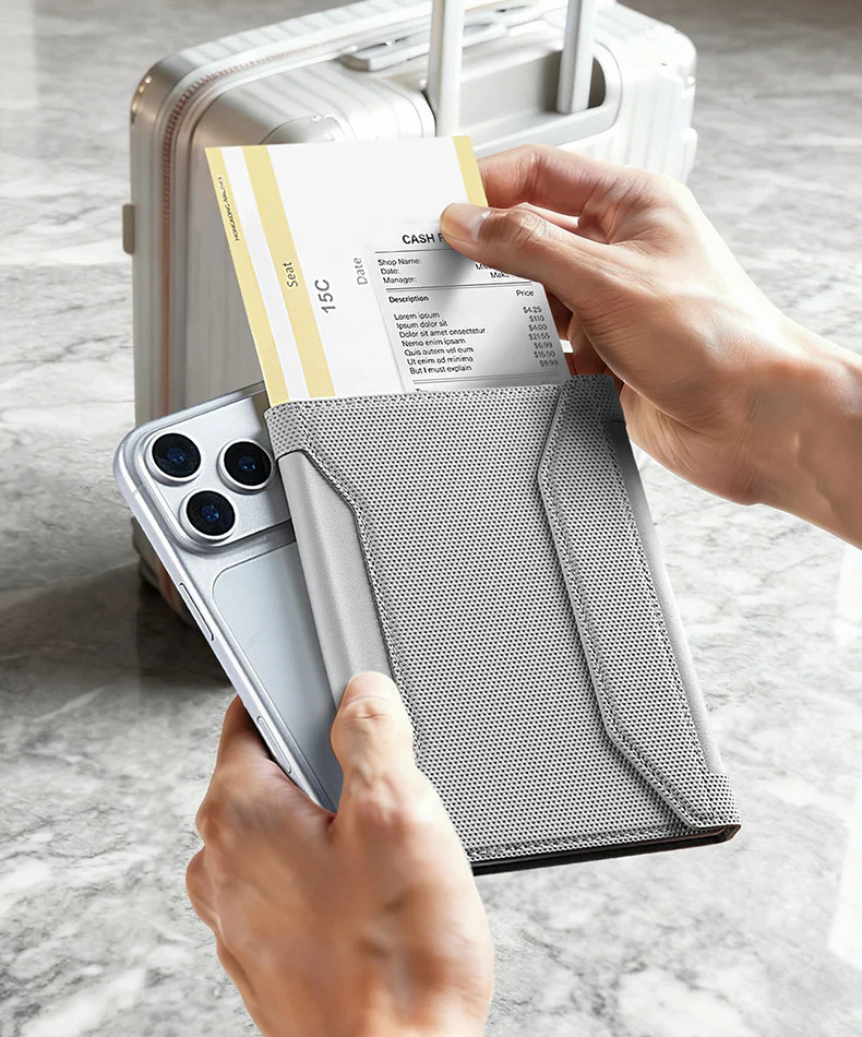 Картхолдер Mark Ryden MR604 — компактний тревел-органайзер через плече для документів і карток